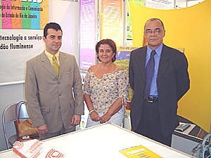 Jerson Lima, Carolina Ribeiro e Pedricto Rocha Filho