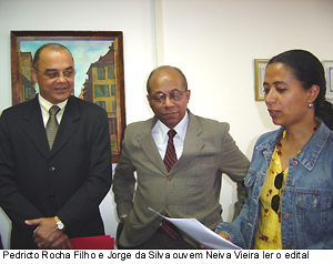 Pedricto Rocha Filho, Jorge da Silva e Neiva Vieira