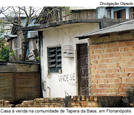 Casa à venda na comunidade de Tapera da Base, em Florianópolis